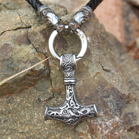 Image of Viking Jewelry Thor Hammer Pendant