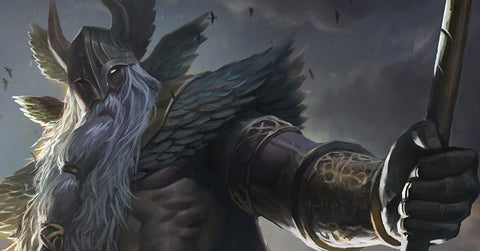 Image of Odin Viking Supreme God Norse mythology