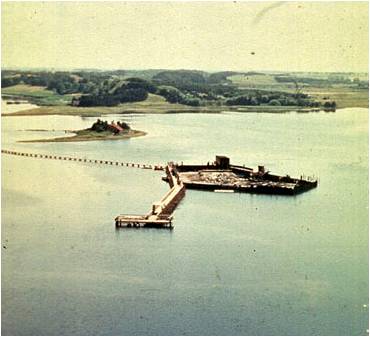 The excavation of Viking Skuldelev ships 