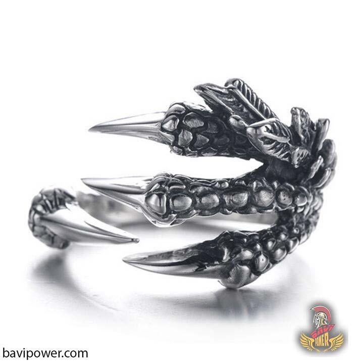 Image of eagle Viking ring Viking jewelry