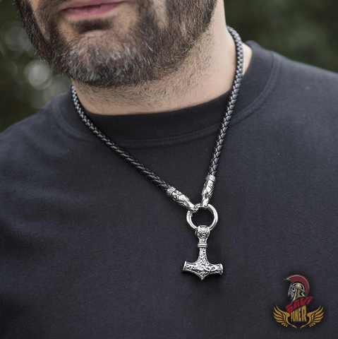 Thor Hammer Necklace BaviPower 