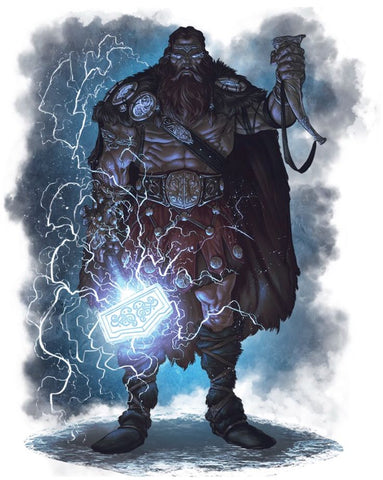 Image of Thor God of Thunder and Lightning