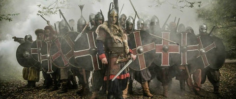 Image of Viking warrior helmet