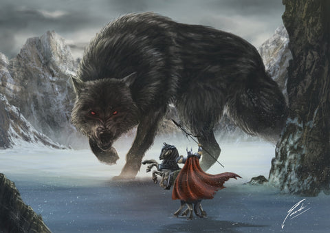 Fenrir in Norse mythology