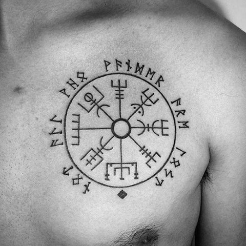 80 Viking Compass Tattoo Designs You Need To See  Viking compass tattoo  Rune tattoo Compass tattoo design