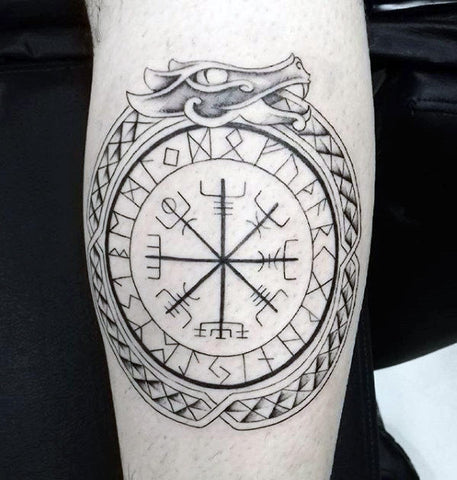 Viking Jormungand Tattoo  Ouroboros Tattoo  BaviPower Blog