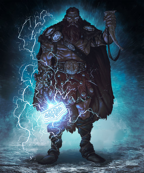 Thor God of Lightning and Storm 