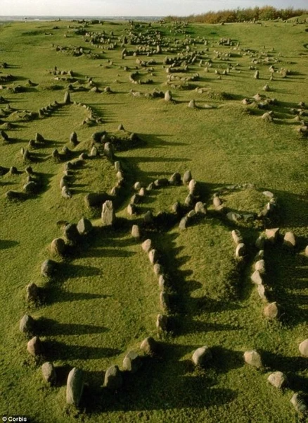 Viking stone ship