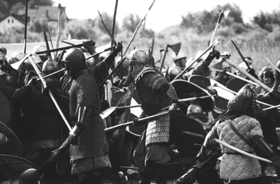 Image of VIking warrior battle