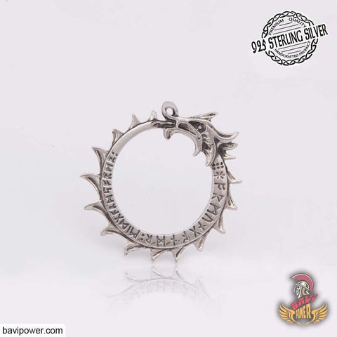 Image of Viking Rune Circle Jewelry