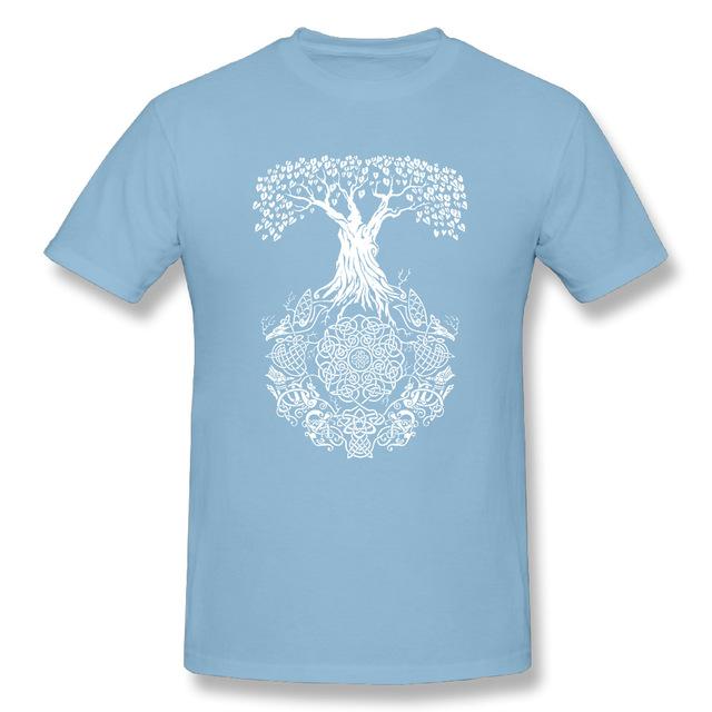 BaviPower Viking T-shirt Yggdrasil the Tree of Life