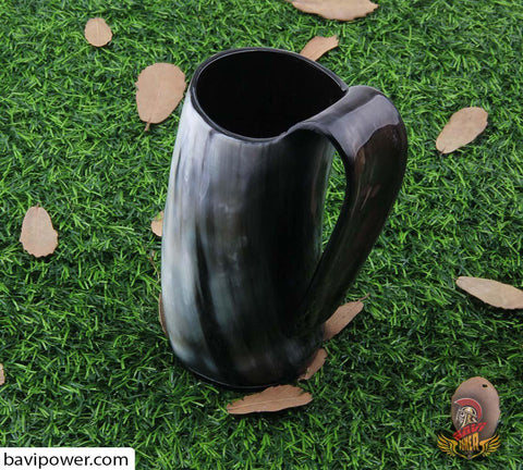 Image of BaviPower Drinking Horn How to Toast like a Viking Viking toasting