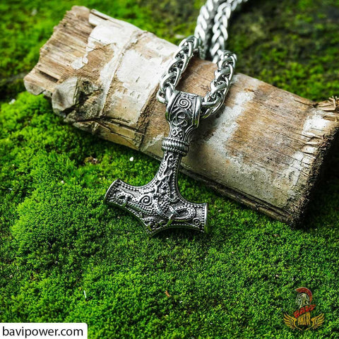 Image of Thor Hammer Pendant Viking Jewelry