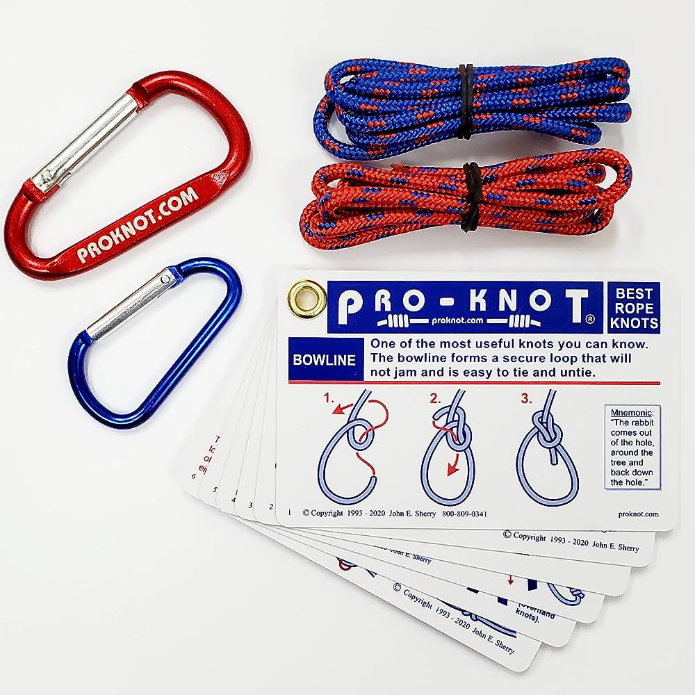 Knot tying cards & Kit learn &live survival gear emergency disaster  tactical UST