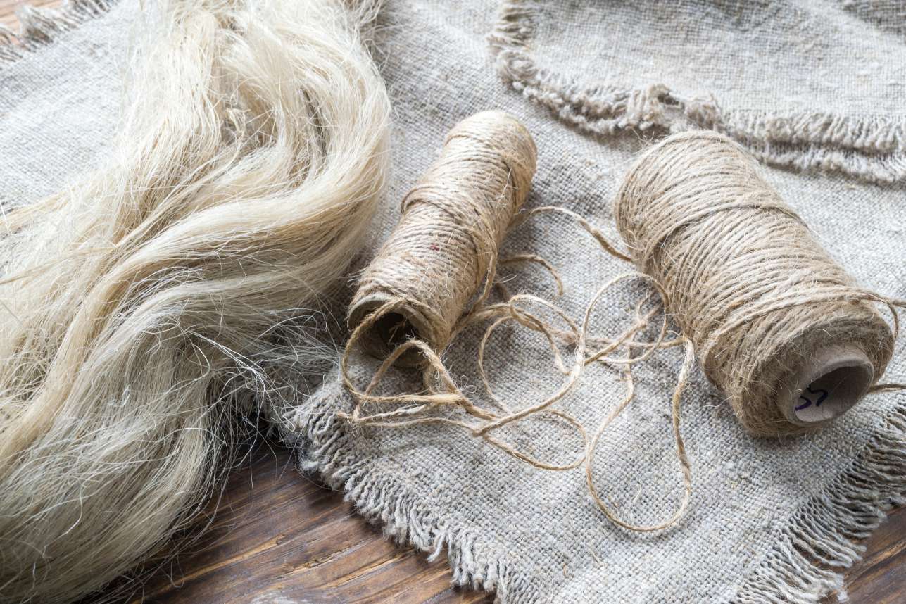 Natural plant made threads