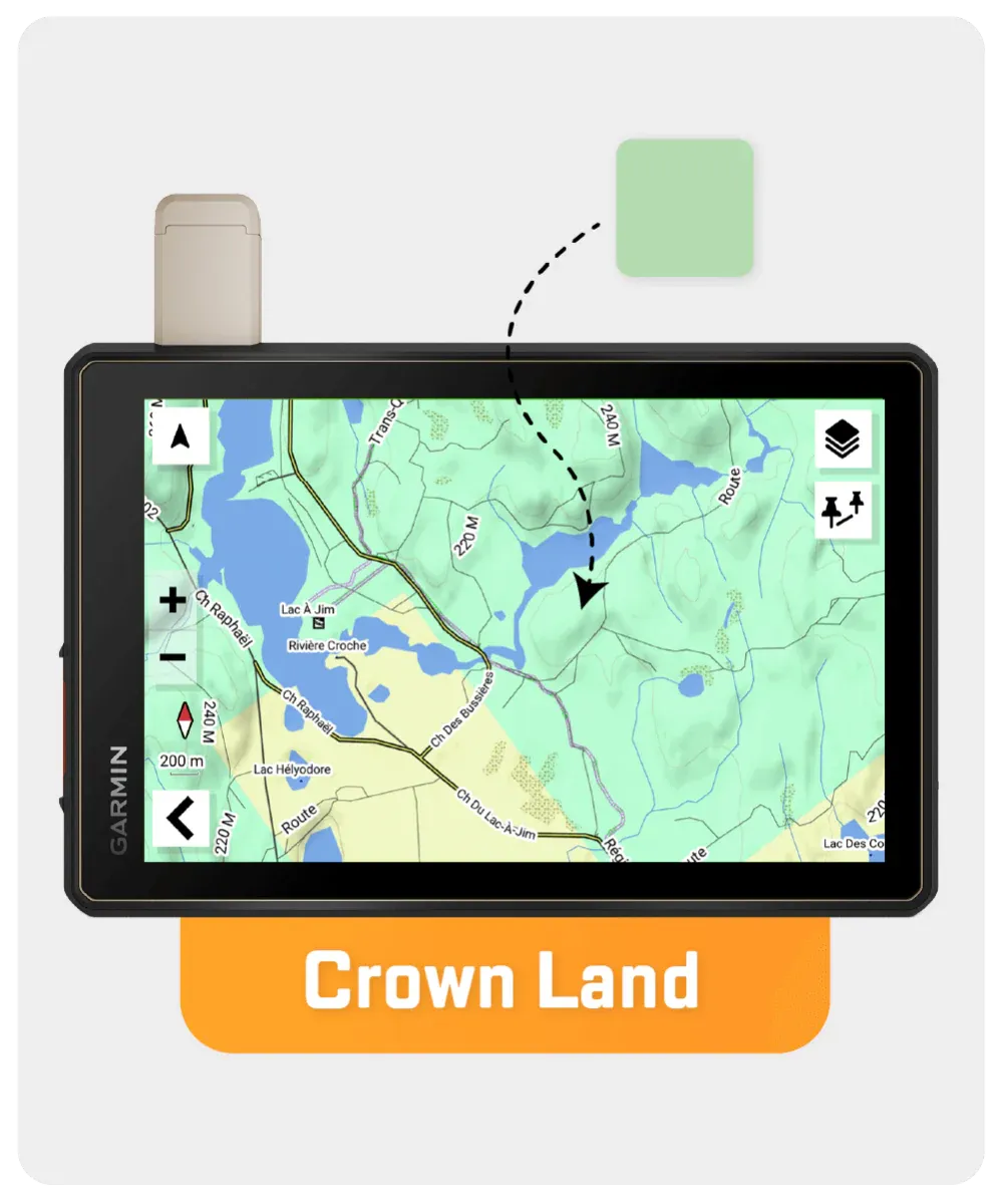 Quebec Backroad GPS Map (8GB SD Card) | Garmin Compatible Navigation - Image 6
