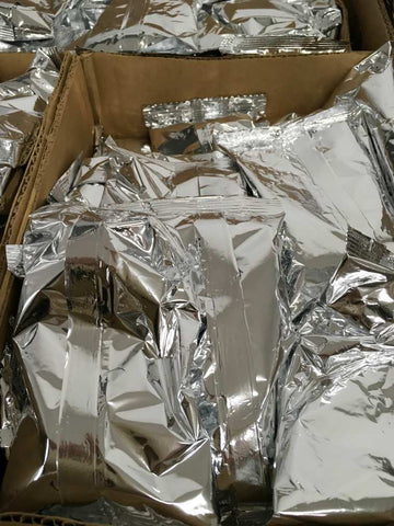 A box of Mylar bags!