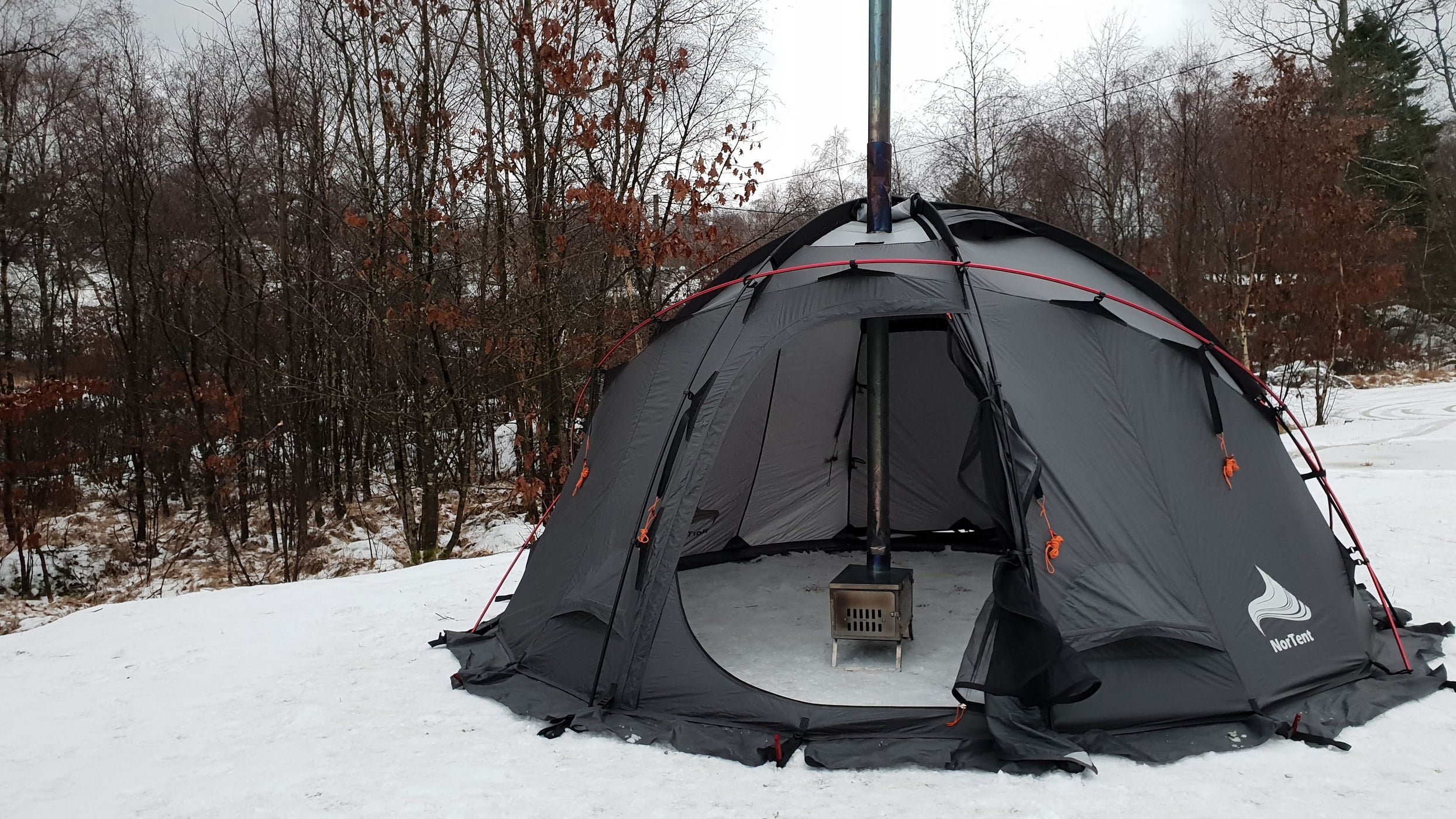 Plant tents for winter