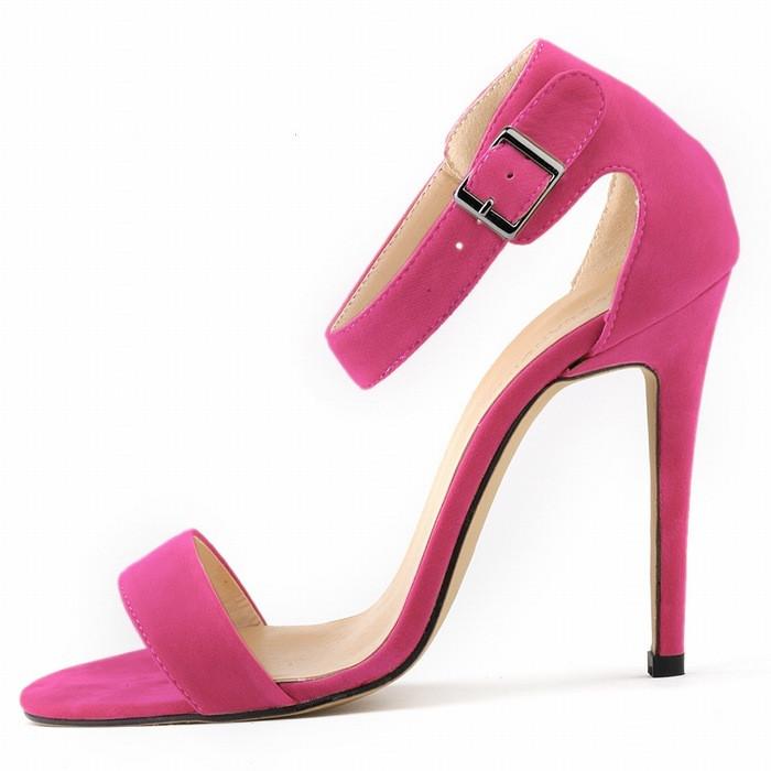 Sexy Suede High Heel Peep-Toe Sandals – May Your Fashion