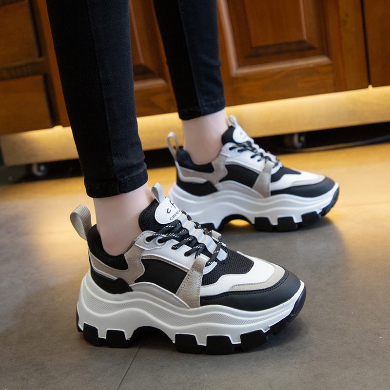 platform chunky sneakers