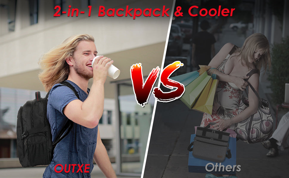 Cooler backpack for school