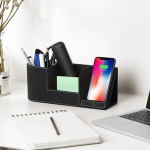 Wireless deck stand organizer