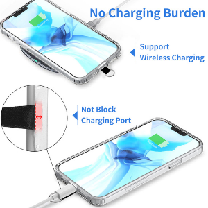 Phone pads support wireless charging