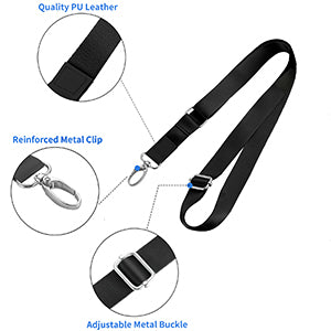 Adjustable Metal Buckle Lanyards