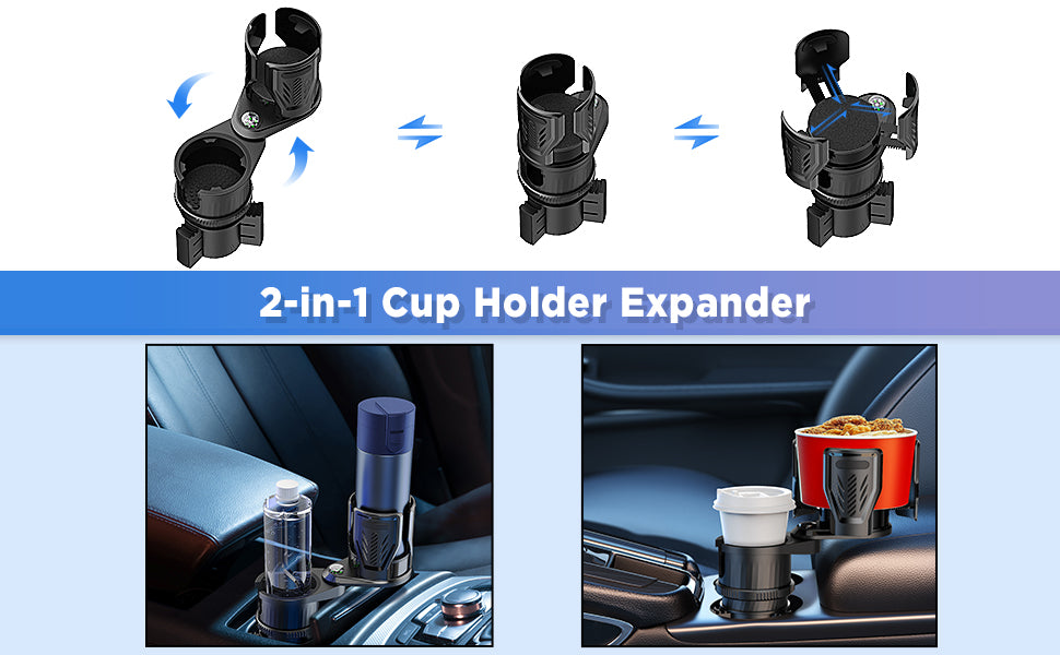 2 in 1 cup holder