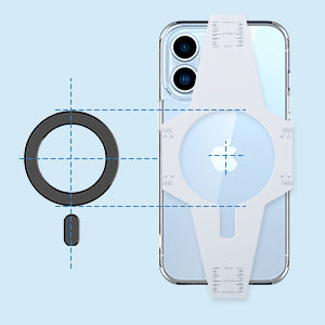 Adapter ring for phone case