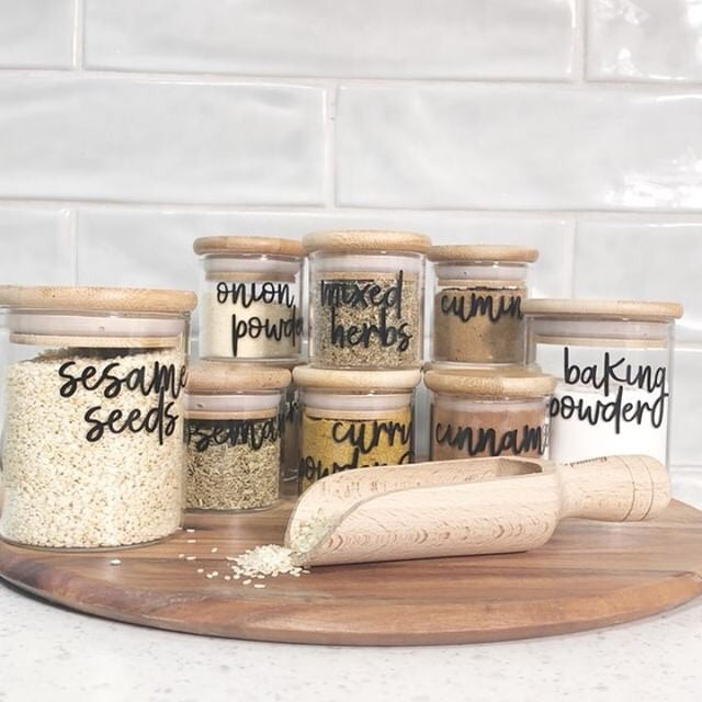 spice jars