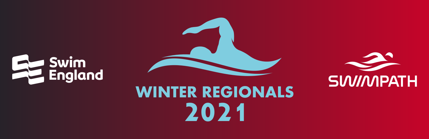 Swim England Winter Regionals 2021 Merchandise Banner