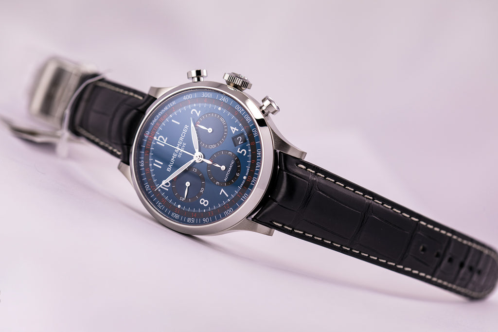 Baume & Mercier Capeland Automatic Chronograph Blue Dial M0A10065 – The ...