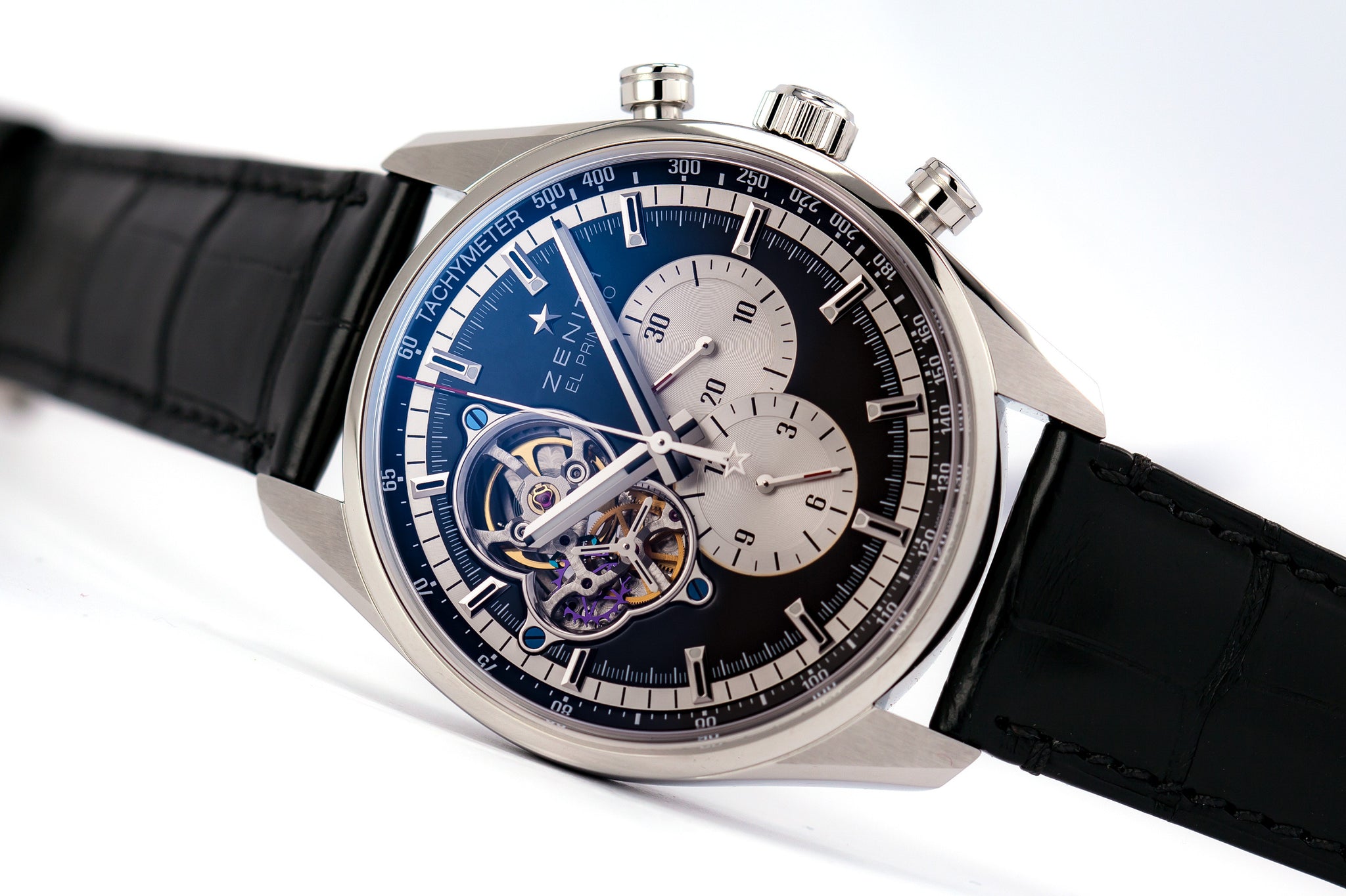 1969 zenith el primero chronomaster nero