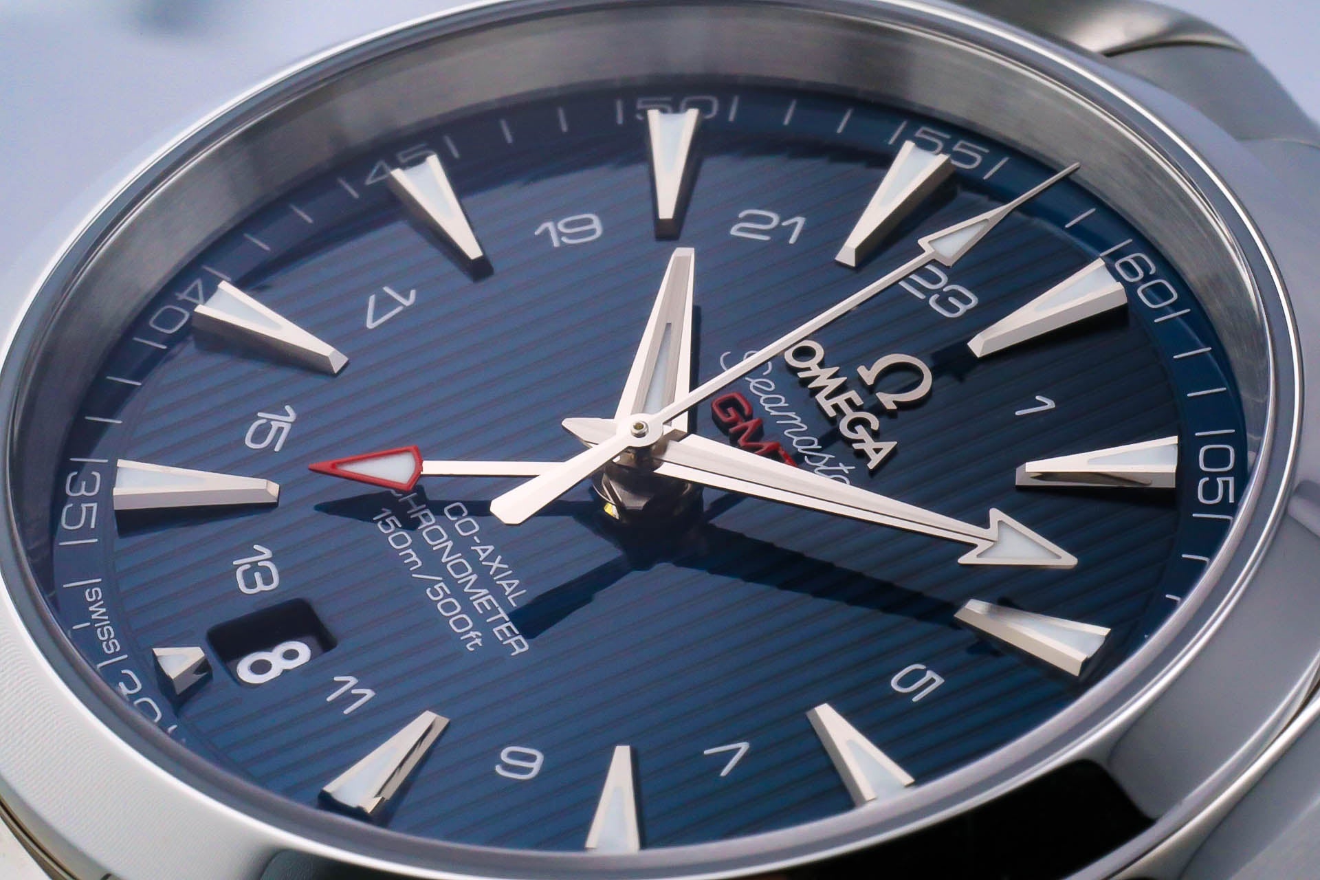 Omega Seamaster Aqua Terra GMT CoAxial 