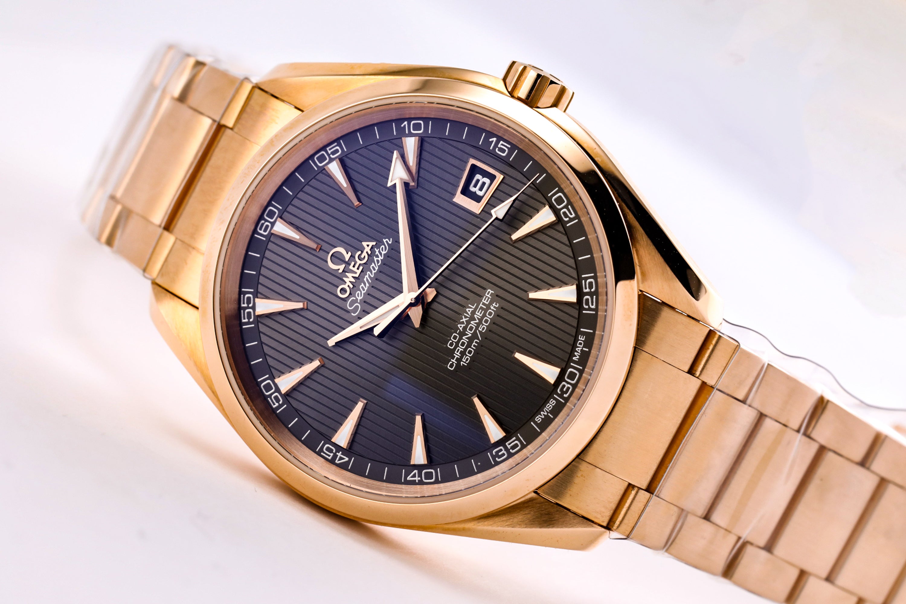 Omega Seamaster Aqua Terra 18kt Gold 