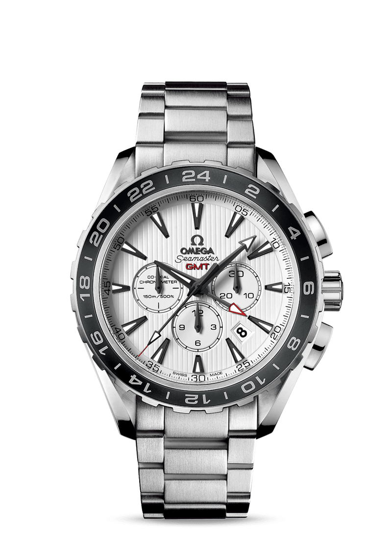 omega aqua terra gmt chronograph review