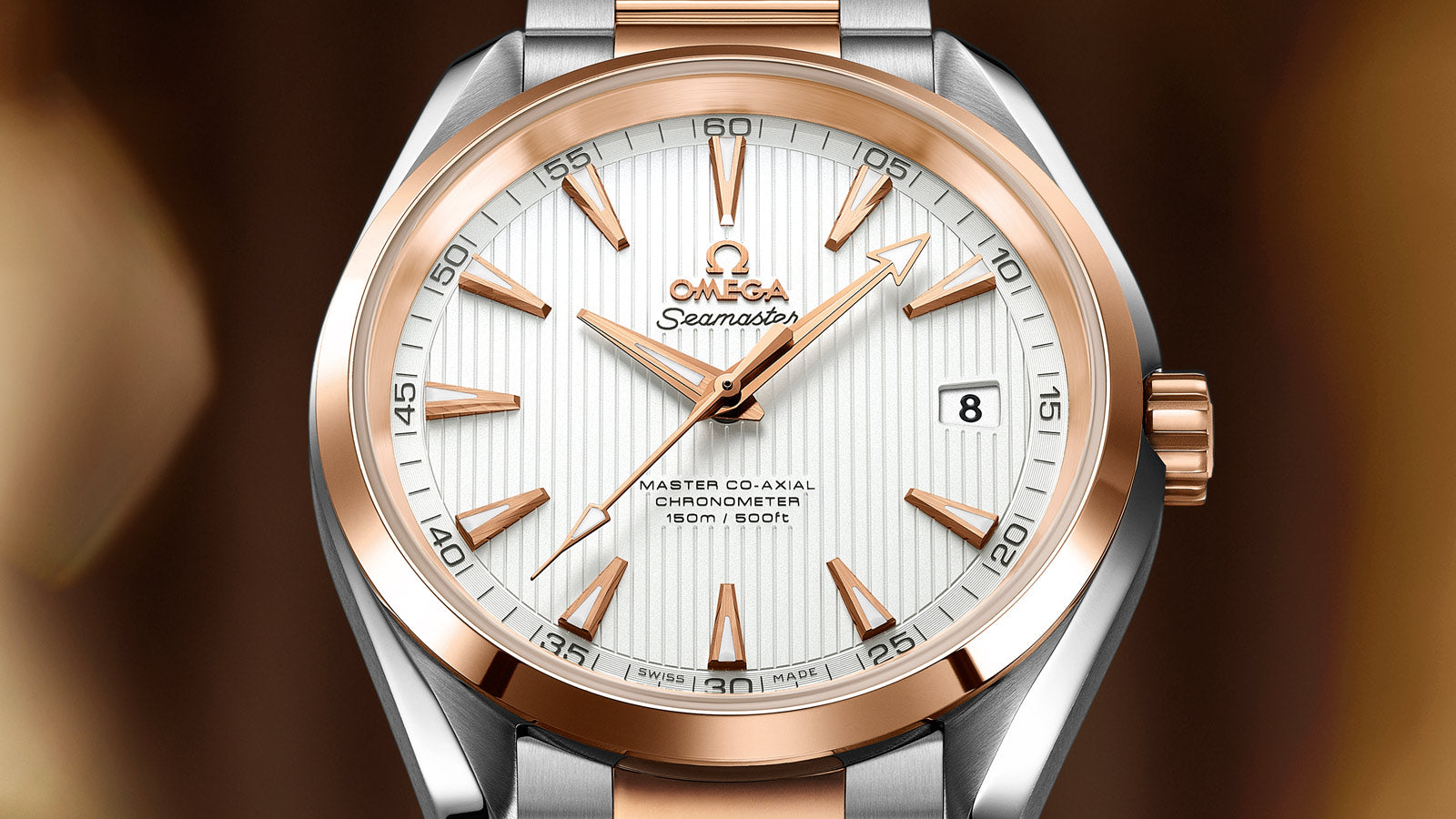 omega seamaster master co axial chronometer 150m 500ft