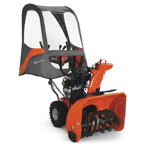 husqvarna tractor snow thrower