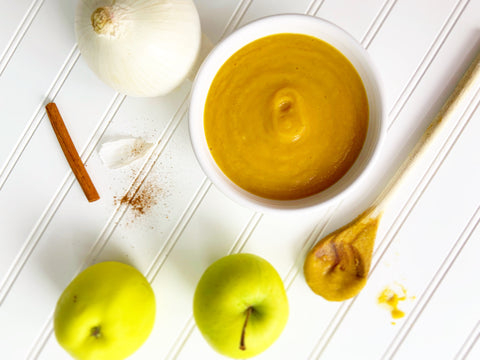 Butternut Squash Soup with Apples