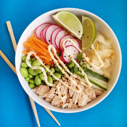 Poke Bowls by Lunches by Lindsay