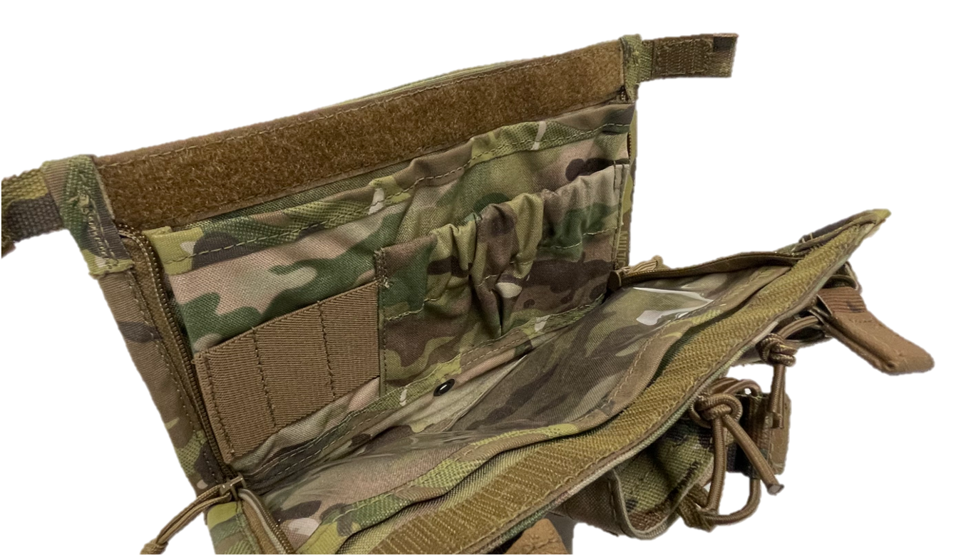 Triple M4/Pistol Drop Down Admin Pouch | High Ground Gear