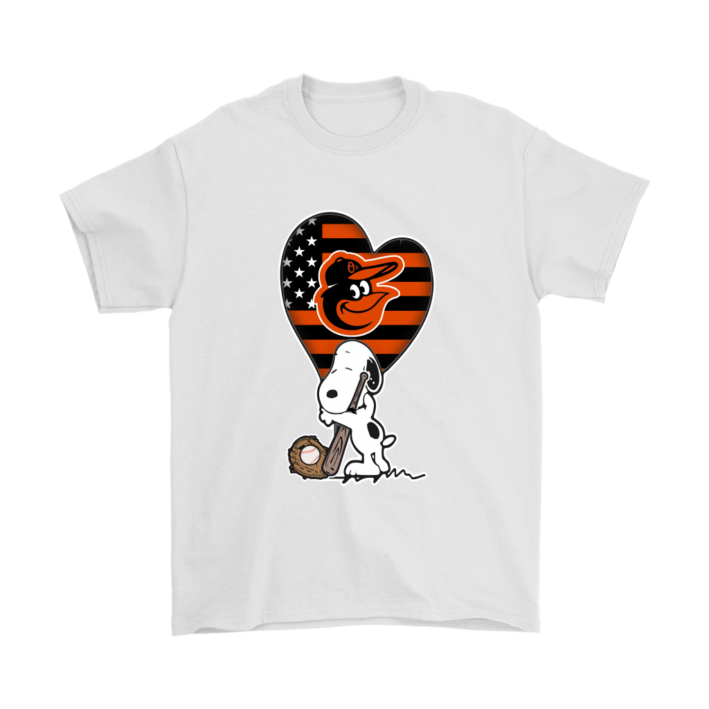 snoopy orioles shirt