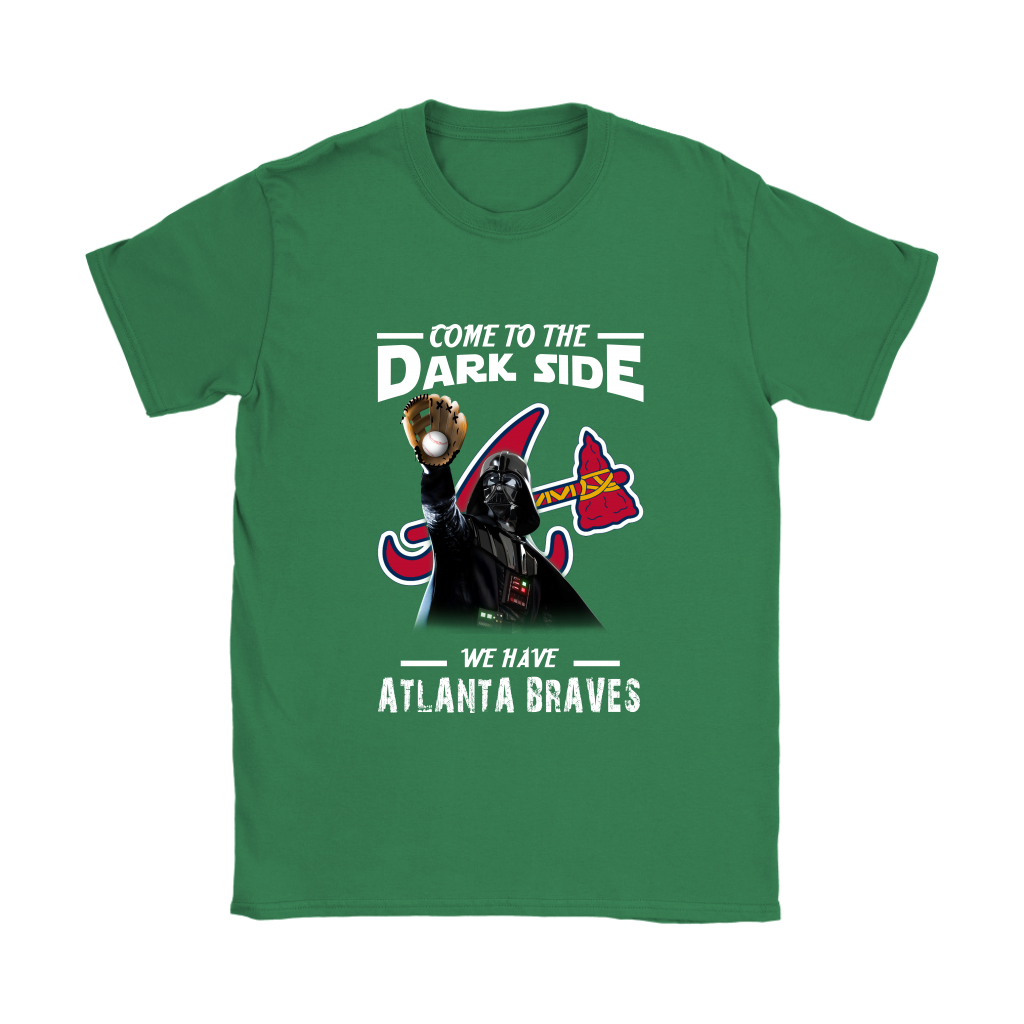 green atlanta braves shirt