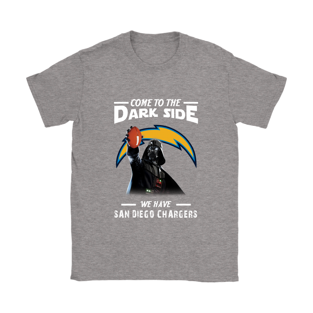 Come To The Dark Side We Have San Diego Chargers Shirts Women – Alottee