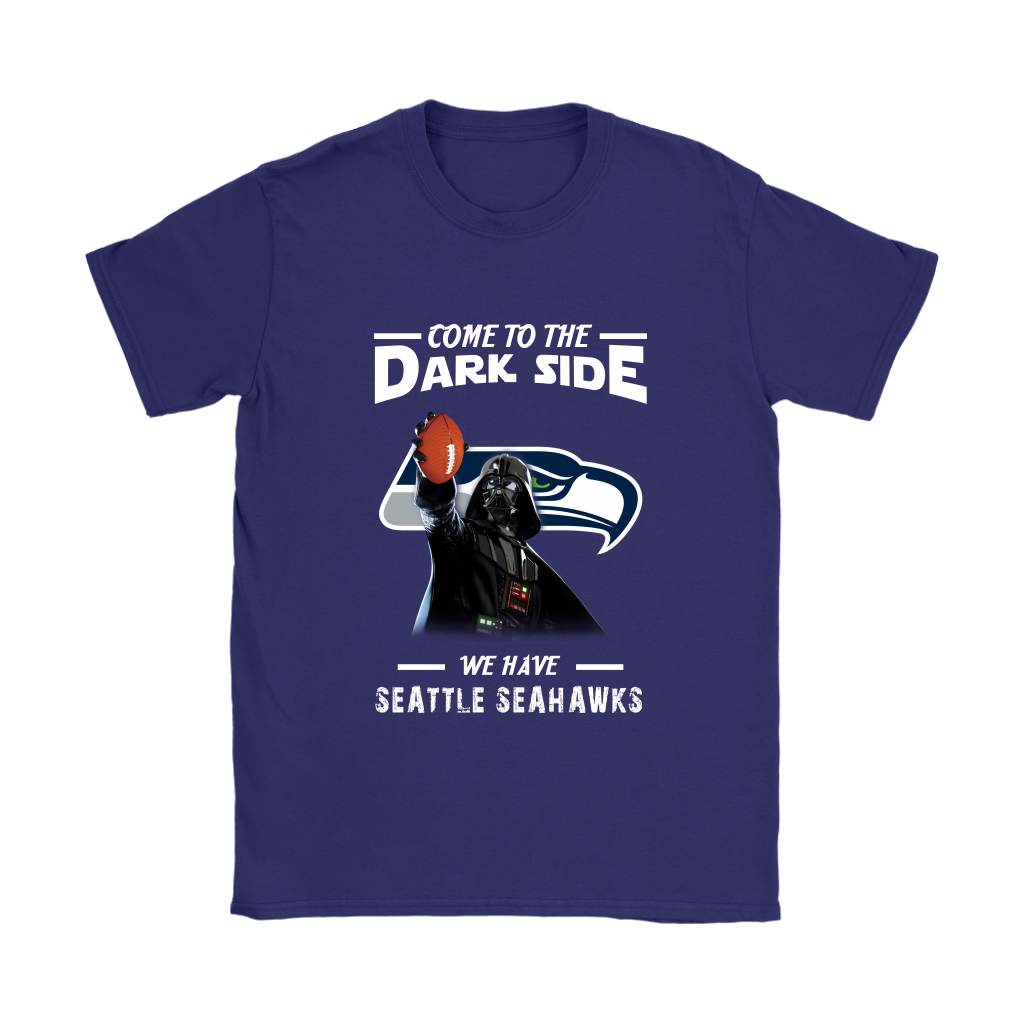 Come To The Dark Side We Have Seattle Seahawks Shirts Women – Alottee