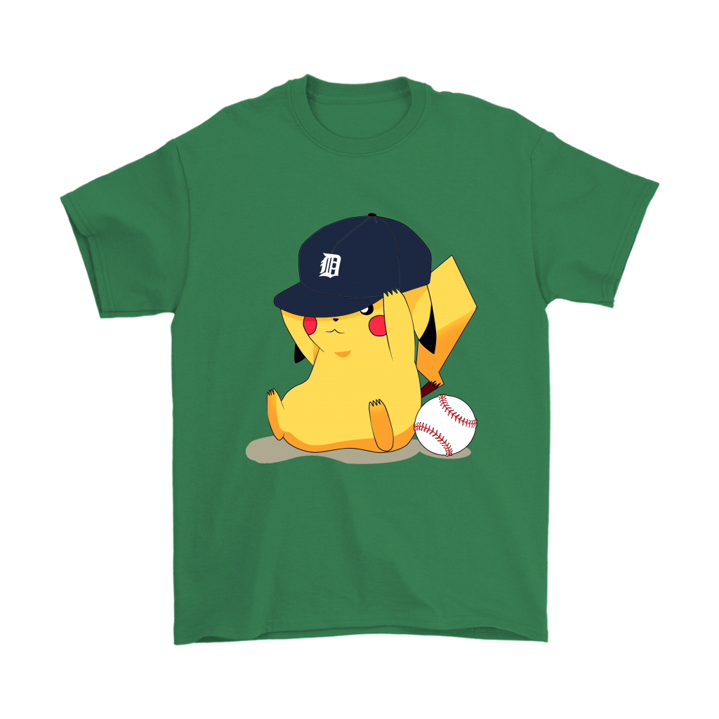 green detroit tigers shirt