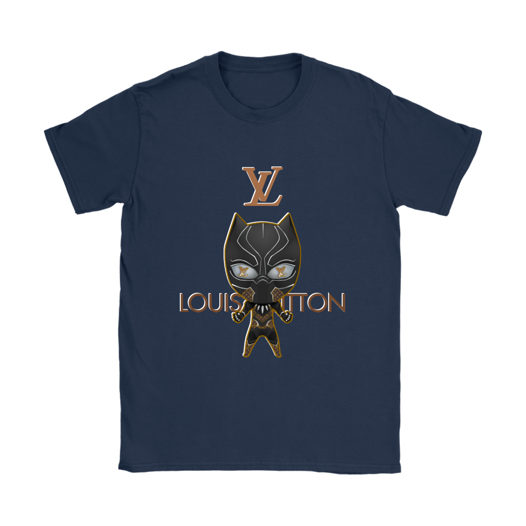 Deluxe Superhero Black Panther Louis Vuitton Movies Shirts Women – Alottee