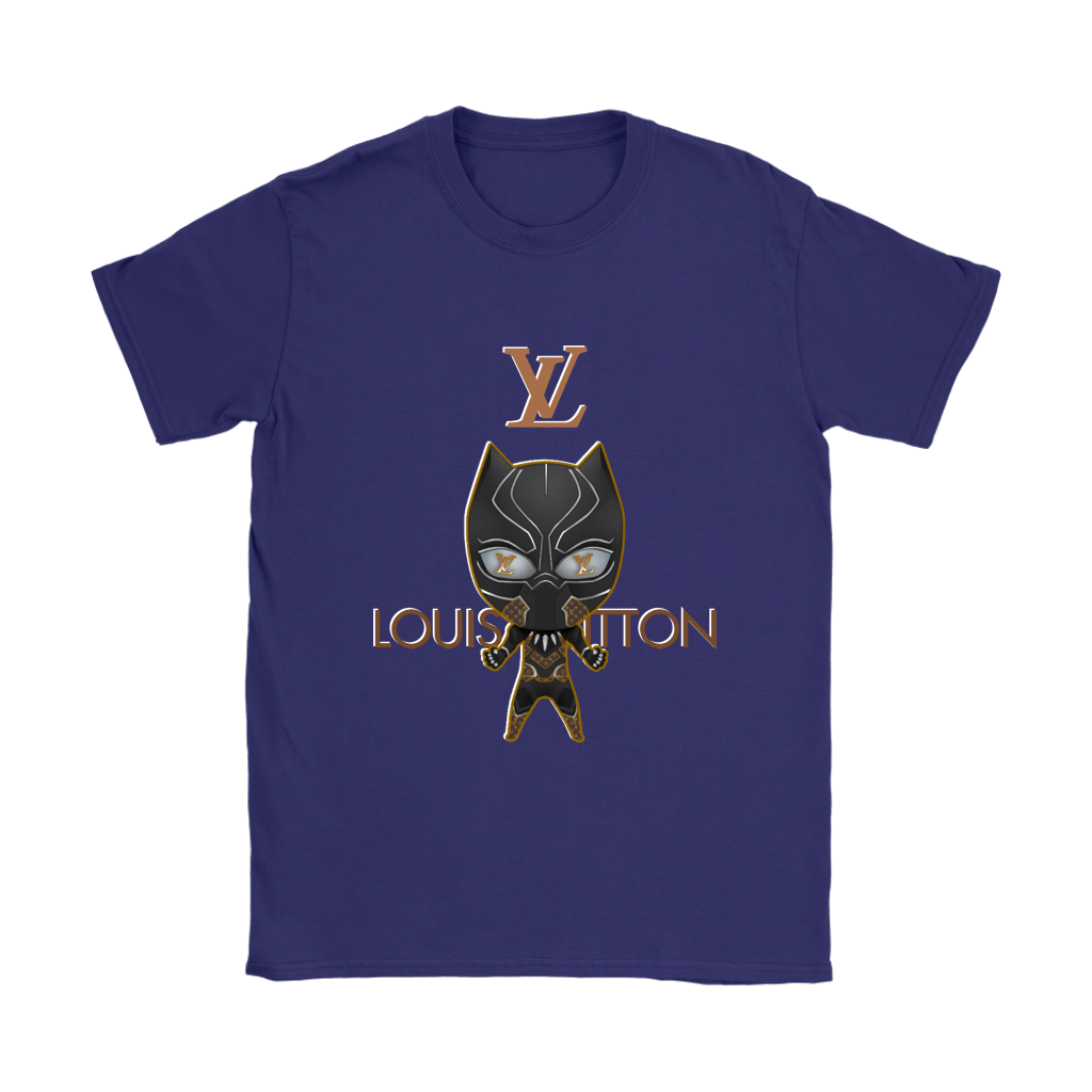 Deluxe Superhero Black Panther Louis Vuitton Movies Shirts Women