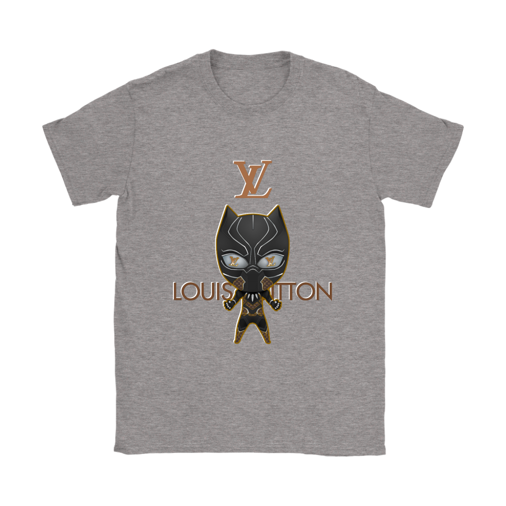 Deluxe Superhero Black Panther Louis Vuitton Movies Shirts Women